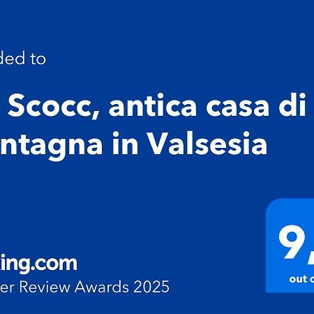 Ca' Scocc, Antica Casa Di Montagna In Valsesia Villa Mollia ภายนอก รูปภาพ