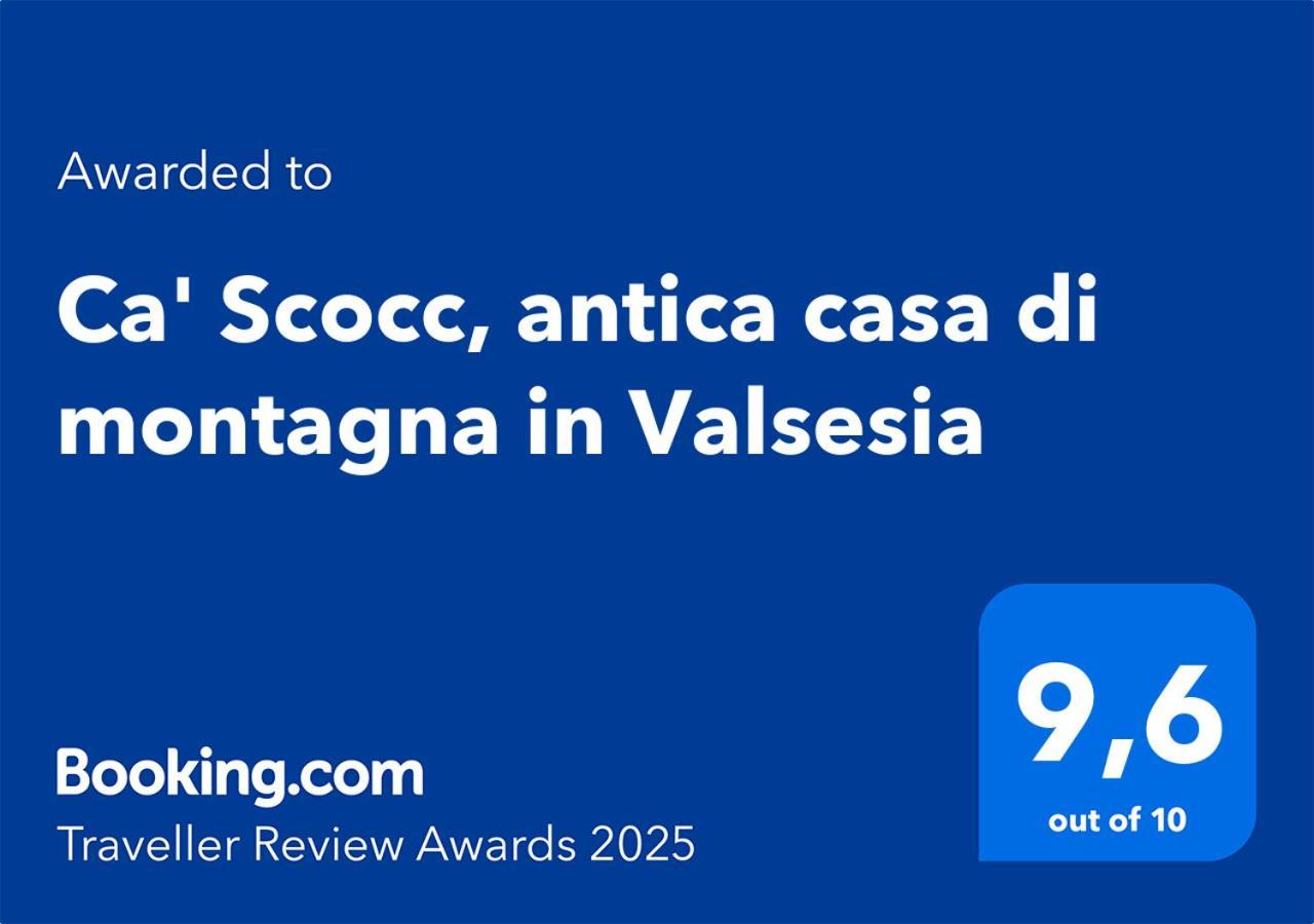 Ca' Scocc, Antica Casa Di Montagna In Valsesia Villa Mollia ภายนอก รูปภาพ